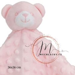 Soft Touch muchláček medvídek růžový pro holčičku