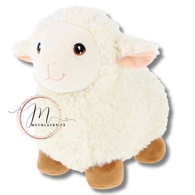 Keel Toys stojící plyšová ovečka 18 cm