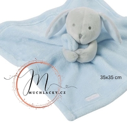 Muchláček usínáček králíček pro miminko kluky od narození od Baby Town