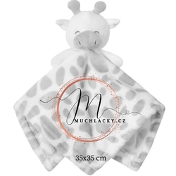 Nejlepší hračky pro miminko, Baby Town muchláček usínáček ŽIRAFA pro novorozeňata